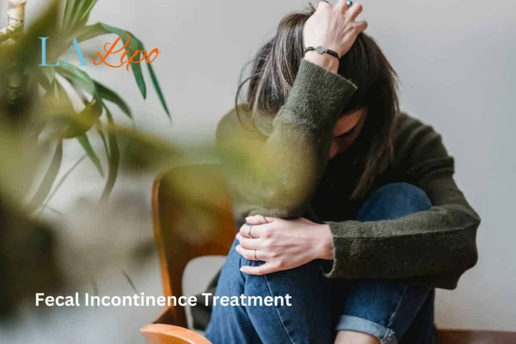 woman worried about fecal incontinence diet Crawley