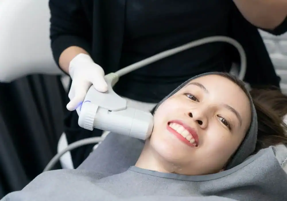 HIFU treatment Crawley in progress