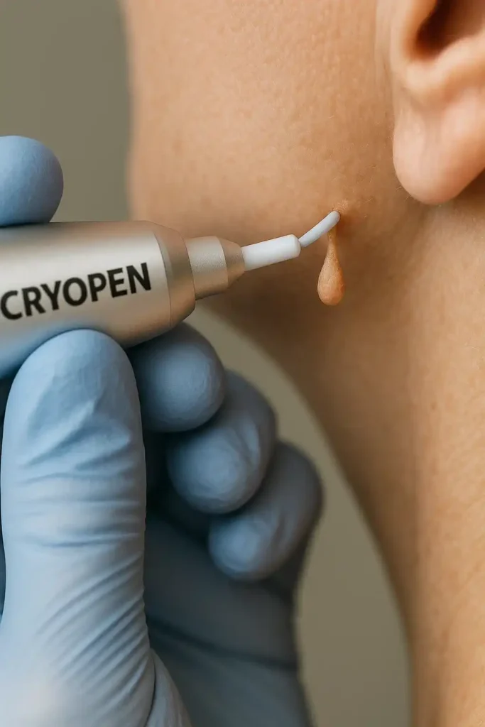 Cryopen for skin tags removal Crawley speak to our team today!