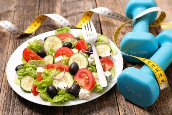 Example of good diet and exercise Crawley