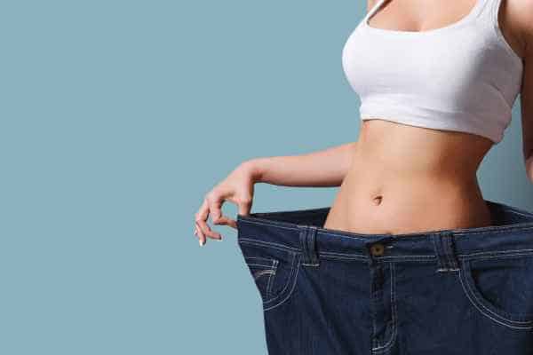 woman after fat reduction treatment Crawley