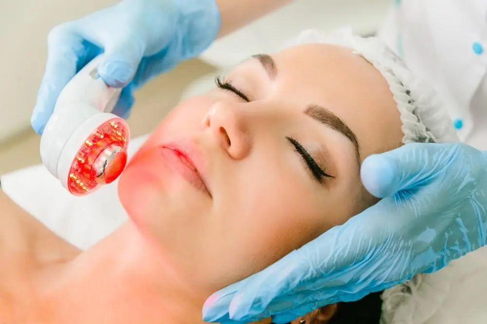 woman having non-surgical Morph8 treatment Crawley