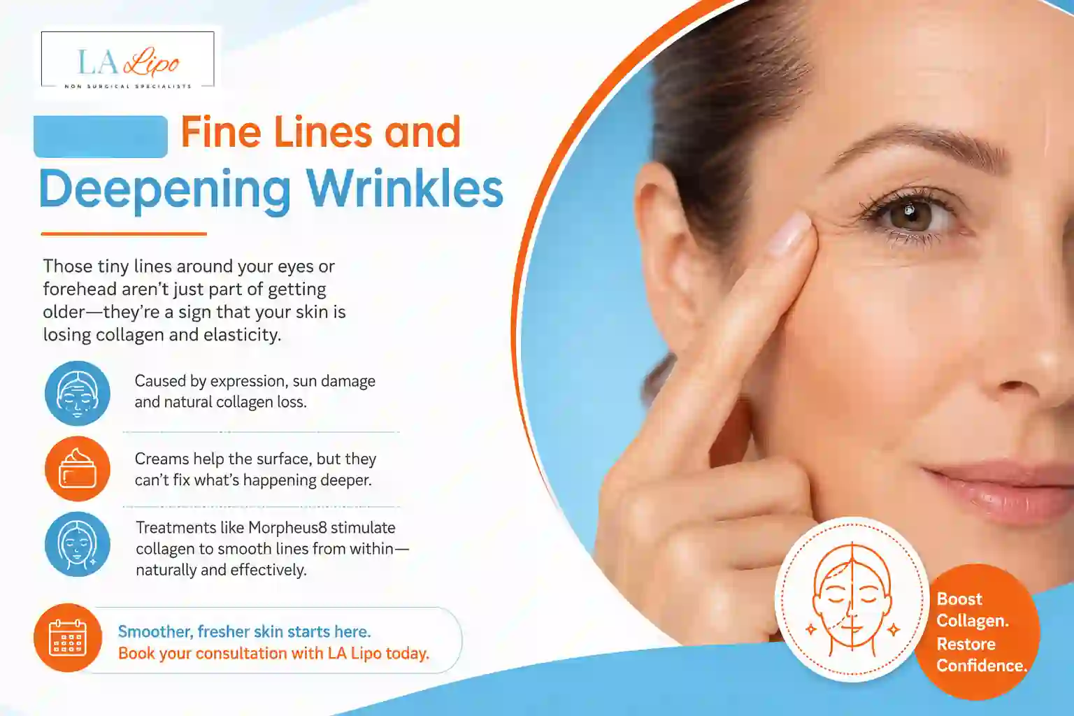 Sign #2: Fine Lines and Deepening Wrinkles Crawley
