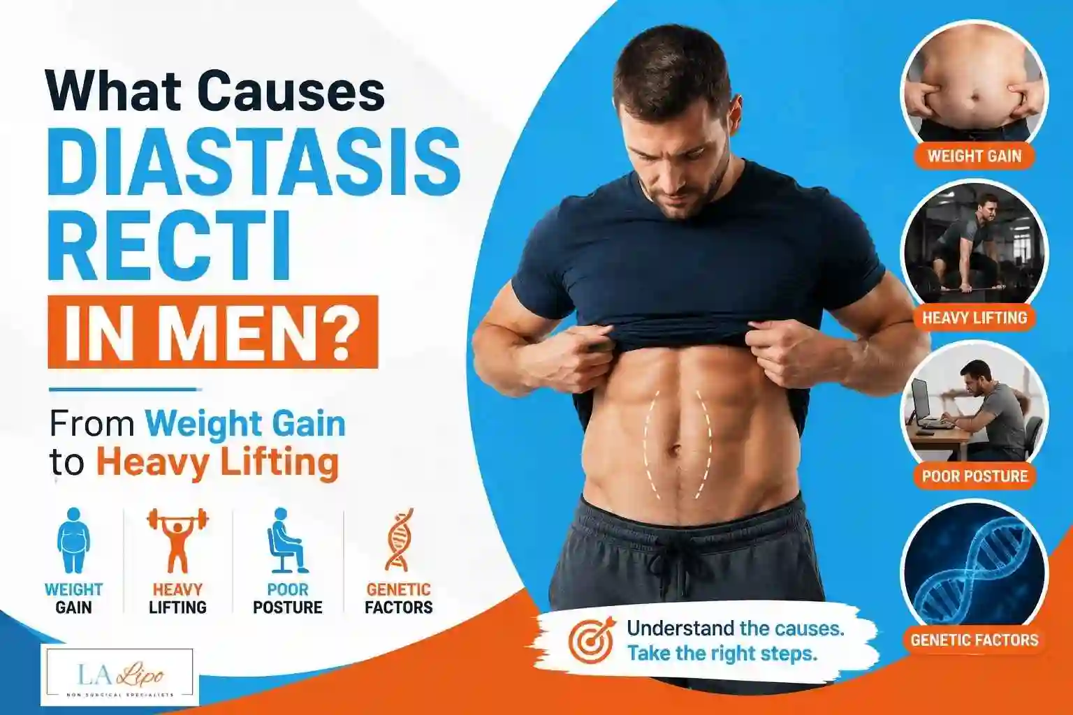 What Causes Diastasis Recti in Men? From Weight Gain to Heavy Lifting Crawley